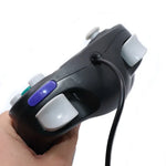 จอยสติ๊กสั่นจุดเดียว 2 ชิ้น แบบมีสาย สำหรับ Nintendo NGC / Wii, สีขาว, สีชมพู, สีเหลือง, สีแดง, สีม่วง, สีเขียว, สีน้ำเงิน, สีดำ, สีเงิน, สีส้ม
