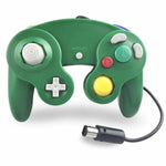 จอยสติ๊กสั่นจุดเดียว 2 ชิ้น แบบมีสาย สำหรับ Nintendo NGC / Wii, สีขาว, สีชมพู, สีเหลือง, สีแดง, สีม่วง, สีเขียว, สีน้ำเงิน, สีดำ, สีเงิน, สีส้ม