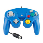 จอยสติ๊กสั่นจุดเดียว 2 ชิ้น แบบมีสาย สำหรับ Nintendo NGC / Wii, สีขาว, สีชมพู, สีเหลือง, สีแดง, สีม่วง, สีเขียว, สีน้ำเงิน, สีดำ, สีเงิน, สีส้ม