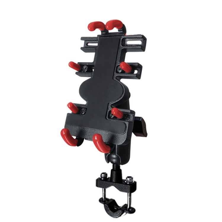 Motorcycle Metal Navigation Mobile Phone Bracket,Style:, Rearview Mirror Installation (Anti-theft), Rearview Mirror Installation (Hand Twist), Thin Tube Fixation (Anti-theft), Thin Tube Fixation (Hand Twist), Handle Installation (Anti-theft)           ...