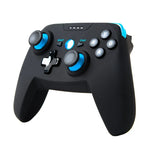 จอยเกมไร้สาย CX-X1 2.4GHz + Bluetooth 4.0 สำหรับ Android / iOS / PC / PS3, จอยเดี่ยว (สีน้ำเงิน), จอย + ขาตั้ง (สีน้ำเงิน), จอย + ขาตั้ง + ตัวรับสัญญาณ (สีน้ำเงิน)