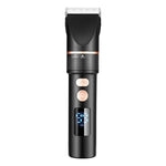 เครื่องตัดผมไฟฟ้าผู้ชาย TURBO พร้อมจอแสดงผลดิจิทัล LCD