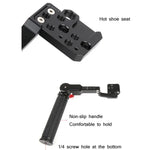 Sunnylife RO-Q9233 มือจับกันสั่นแบบปรับมุมได้สำหรับกล้อง SLR สำหรับ DJI RONIN RS-C2 / RONIN S / SC