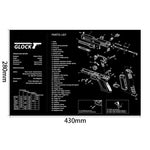 แผ่นรองเมาส์กันลื่นแบบถ่ายเทความร้อน 2 ชิ้น สำหรับสำนักงานและเกม, หนา 2mm, 3mm, 4mm, 5mm