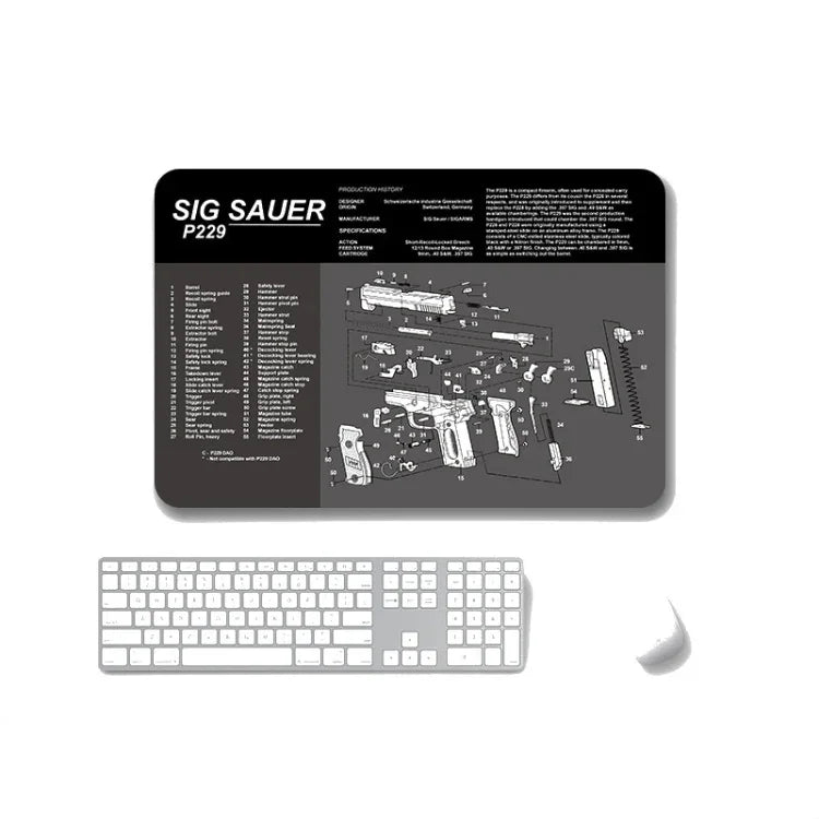 แผ่นรองเมาส์กันลื่นแบบถ่ายเทความร้อน 2 ชิ้น สำหรับสำนักงานและเกม, หนา 2mm, 3mm, 4mm, 5mm
