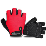 ถุงมือขี่จักรยาน WEST BIKING YP0211218 ครึ่งนิ้ว ระบายอากาศ กันลื่น, M, L, XL, 2XL