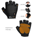 ถุงมือขี่จักรยาน WEST BIKING YP0211218 ครึ่งนิ้ว ระบายอากาศ กันลื่น, M, L, XL, 2XL