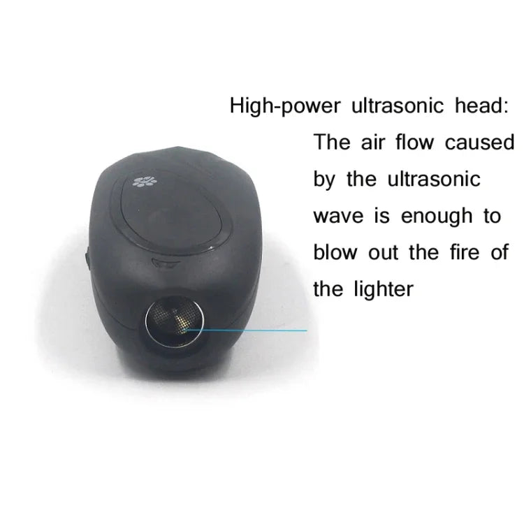 Portable Dog Repeller Adjustable Frequency Ultrasonic Dog Training Device, Black, Gray, ArmyGreen
