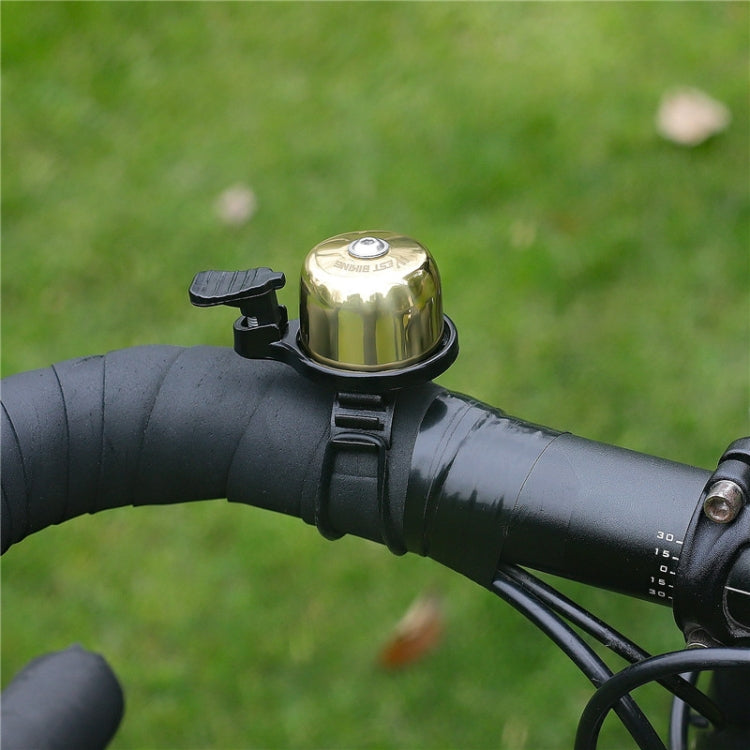 กระดิ่งทองแดงสำหรับจักรยาน WEST BIKING YP0706048 กระดิ่งจักรยานภูเขาขนาดเล็ก, กระดิ่งจักรยาน West Biking (สีดำ), กระดิ่งจักรยาน West Biking (สีทอง)
