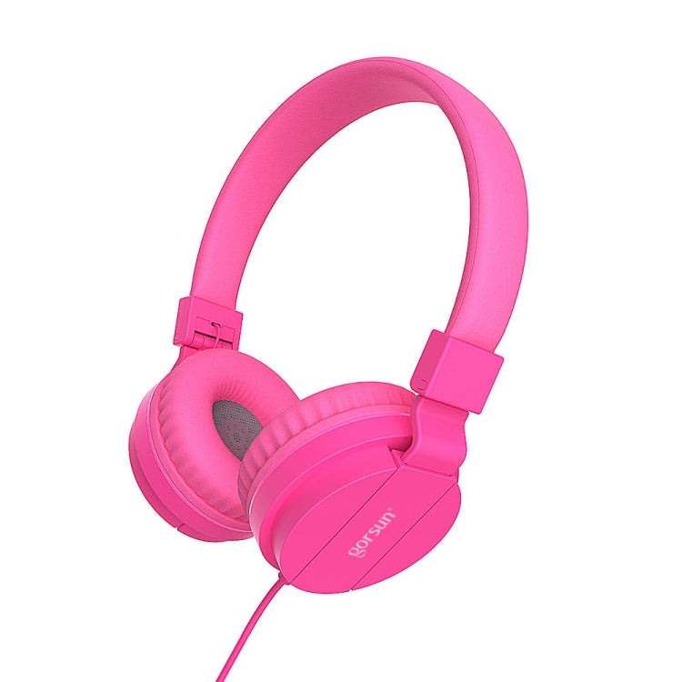 หูฟังมือถือ Gorsun GS-778 แบบมีสาย สำหรับเล่นเพลง โน้ตบุ๊ก และเด็ก สีขาว เหลือง น้ำเงิน ดำ ส้ม แดงกุหลาบ