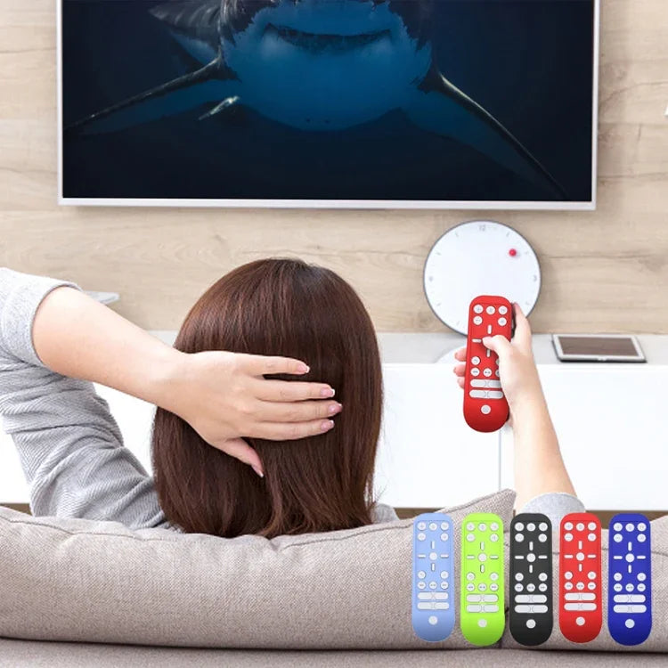 ปลอกซิลิโคนป้องกันรีโมท 2 ชิ้น เหมาะสำหรับรีโมท PS5 Media