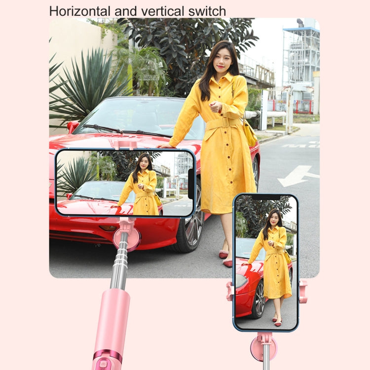 ขาตั้งไม้เซลฟี่มือถือ CYKE AB202 Phantom แบบบลูทูธ ออลอินวัน พร้อมไฟเติมสำหรับถ่ายทอดสดบนโต๊ะ