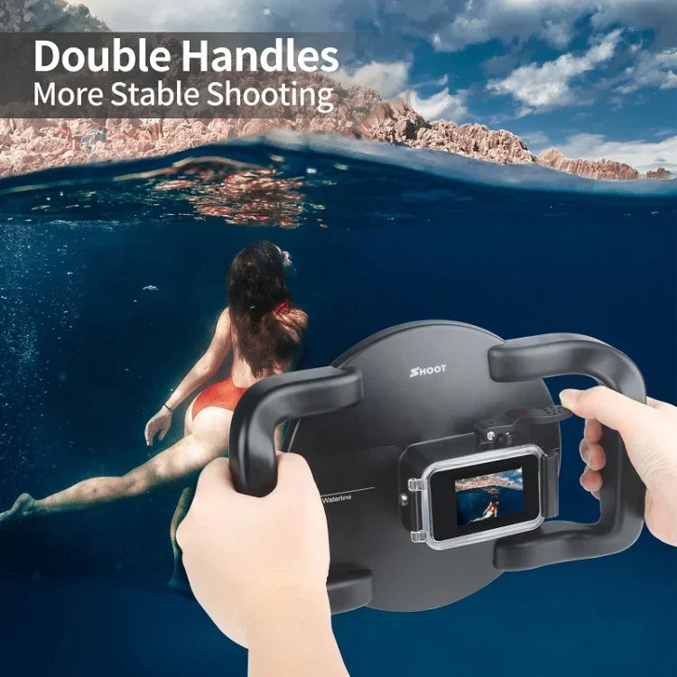 เคสครอบเลนส์โดมกันน้ำสำหรับกล้องดำน้ำ SHOOT XTGP559 สำหรับ GoPro HERO9 Black, สำหรับ GoPro HERO9 Black