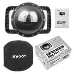 เคสครอบเลนส์โดมกันน้ำสำหรับกล้องดำน้ำ SHOOT XTGP559 สำหรับ GoPro HERO9 Black, สำหรับ GoPro HERO9 Black