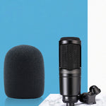ฟองน้ำครอบไมโครโฟน 2 ชิ้น สำหรับ Audio-Technica AT2020/ATR2500/AT2035 ป้องกันลมและเสียงระเบิด