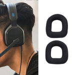 ปลอกฟองน้ำป้องกันหูฟังเกมมิ่ง 2 ชิ้น, ผ้าฟลีซสำหรับ Logitech A10, คานหูฟังสำหรับ Logitech A10, ผ้าฟลีซสำหรับ Logitech A40, ผ้าฟลีซสำหรับ Logitech A50, คานผ้าฟลีซสำหรับ Logitech A50