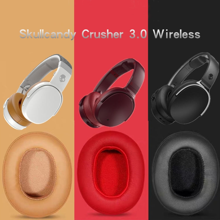 ปลอกฟองน้ำหูฟัง 2 ชิ้น สำหรับ Skullcandy Crusher 3.0 ไร้สาย, สำหรับ Skullcandy Crusher 3.0 (สีดำ), สำหรับ Skullcandy Crusher 3.0 (สีเหลือง), สำหรับ Skullcandy Crusher 3.0 (สีแดง)
