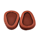ปลอกหนังฟองน้ำหูฟัง 1 คู่ สำหรับ Skullcandy Aviator 2, สีดำ, สีน้ำตาล