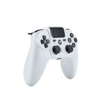 จอยเกมไร้สาย ZR486 สำหรับ PS4, สีขาว, สีดำ, สีระเบิด, สีม่วงท้องฟ้าดาว