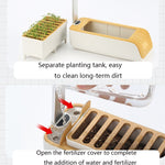 H003 Intelligent Hydroponic Vegetable Planting Machine Full-Spectrum Plant Growth Lamp Soil-Cultivation Vegetable Flower Pot