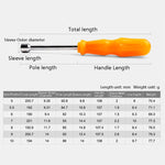 4 PCS Hexagon Socket Manual Wrench Screw, 5mm, 5.5mm, 6mm, 7mm, 8mm, 9mm, 10mm