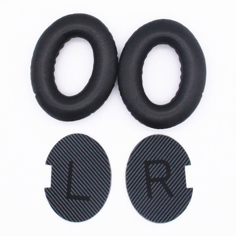 ที่ครอบฟองน้ำหูฟัง 2 ชิ้น สำหรับ Bose QC25 / QC15 / QC2 / QC35 / AE2i หนังแกะ