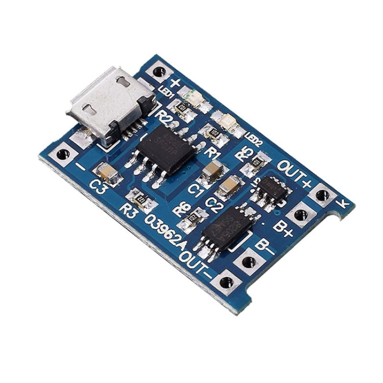 บอร์ดชาร์จแบตเตอรี่ Micro USB 5V 1A รุ่น HW-107 จำนวน 10 ชิ้น