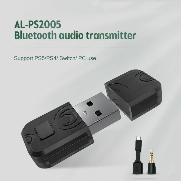 อะแดปเตอร์ส่งสัญญาณเสียงบลูทูธและตัวรับสำหรับ PS5 / PS4 / Switch, สำหรับ PS5 / PS4 / Switch