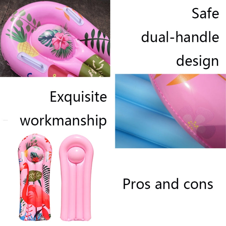 บอร์ดโฟมลอยน้ำลายการ์ตูนลายสัตว์ PVC สำหรับเด็ก ขนาด 117x54 ซม.