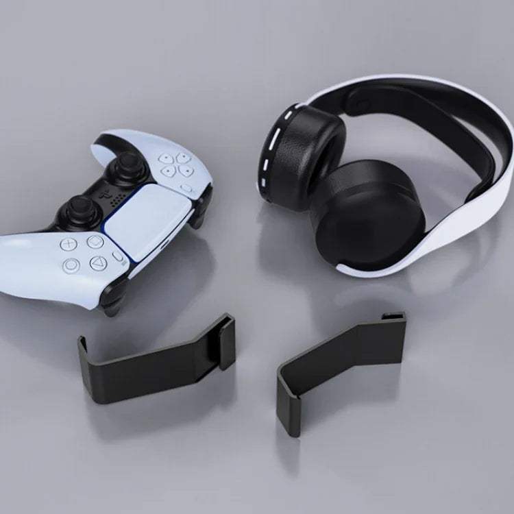 3 Pairs Headphone Handle External Side-Mounted Storage Rack For PS5, AL-P5053