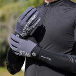 ถุงมือ WEST BIKING YP0211214 ถุงมือกันกระแทกนิ้วยาว กันลื่น สัมผัสหน้าจอ ถุงมือกีฬาปั่นจักรยาน, M, L, XL