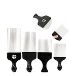 3 ชิ้น หวีตัดผมเหล็กเข็มน้ำมัน หวีพลาสติกปลายแหลม P2020, P2021, C6, C5