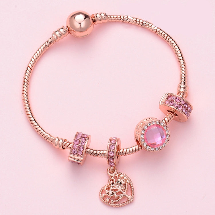 Women Rose Gold Beaded Bracelet, SL124 18cm, SL124 19cm, SL124 20cm, SL125 18cm, SL125 19cm, SL125 20cm, SL126 18cm, SL126 19cm, SL126 20cm, SL128 18cm, SL128 19cm, SL128 20cm, SL129 18cm, SL129 19cm, SL129 20cm, SL130 18cm, SL130 19cm, SL130 20cm     ...