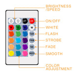 ไฟเส้น LED 16 สี พร้อมรีโมท ควบคุม RGB USB แถบไฟนีออนซิมโฟนี ตกแต่งแสงนุ่ม, 3m, 4m
