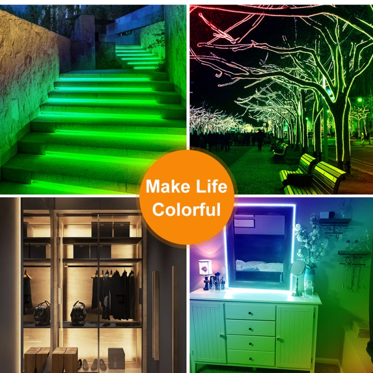 ไฟเส้น LED 16 สี พร้อมรีโมท ควบคุม RGB USB แถบไฟนีออนซิมโฟนี ตกแต่งแสงนุ่ม, 3m, 4m