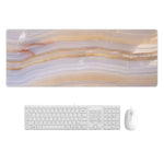 แผ่นรองเมาส์ยางลายหินอ่อนทนทานต่อการสึกหรอ, 300x800x4 มม., 400x900x2 มม., 400x900x3 มม.
