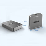 M.2 NGFF / NVME SSD แบบติดตั้งด้านล่าง USB3.1 สำหรับโน้ตบุ๊ก ฮาร์ดดิสก์ภายนอก, รุ่น: SD01 (M.2 SATA Protocol), SD02 (M.2 NVME Protocol)