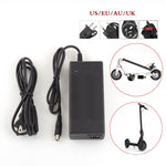 THGX-4202 อะแดปเตอร์ชาร์จไฟสกูตเตอร์ไฟฟ้า 42V / 2A DC 5.5 มม. สำหรับแบตเตอรี่ลิเธียม Xiaomi Mijia M365 & Ninebot ES2 / ES4, ปลั๊ก EU, ปลั๊ก US, ปลั๊ก UK, ปลั๊ก AU