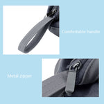 กระเป๋าเก็บไดร์เป่าผม BUBM CFJ-RW อุปกรณ์เสริมสำหรับเก็บไดร์เป่าผม เหมาะสำหรับ Dyson สีเทา