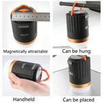 Y10 Remote Control Camping Light Outdoor Lighting Portable USB Tent Light LED Lantern Lamp, YD-29 Black