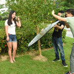 บอร์ดรีเฟลกเตอร์สตูดิโอถ่ายภาพพับได้ 5-in-1 ขนาด 90 x 120 ซม. สีเงิน / นุ่ม / ทอง / ขาว / ดำ, 5 in 1 90 x 120cm