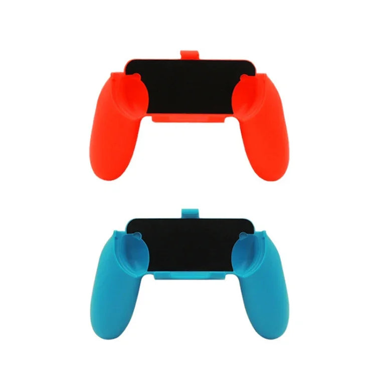 ด้ามจับซ้ายและขวาสำหรับเครื่องเล่นเกม Nintendo Switch IPLAY, HB-S004(แดง น้ำเงิน)