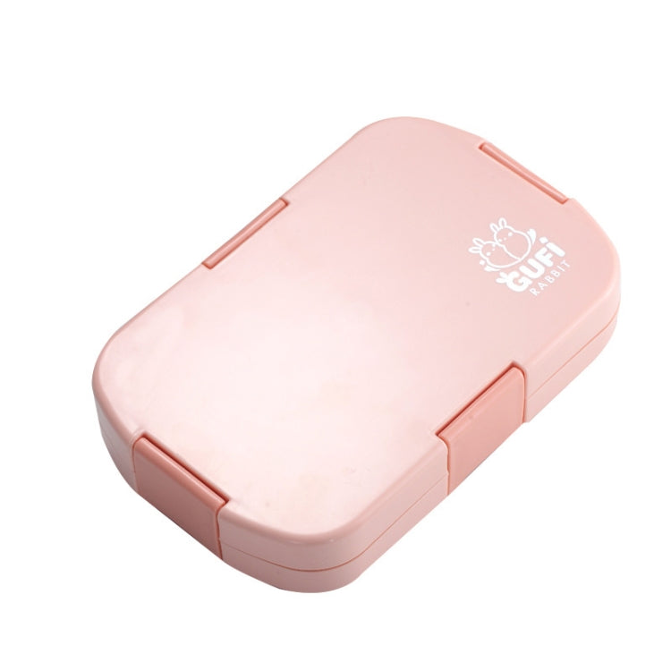กล่องอาหารกลางวันสำหรับนักเรียน XINGCHENG XC-451 ช่องพลาสติกแบบพกพา กล่องอาหารกลางวันสีน้ำเงิน ชมพู