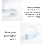 HS-20002 ไฟแขวนเสื้อ LED ไฟนีออน ตกแต่งห้อง โคมไฟวันหยุด แสงขาว แสงอุ่น แสงชมพู