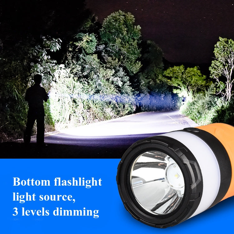 โคมไฟฆ่ายุงไฟฟ้ากันน้ำ LED กลางแจ้ง ไฟตั้งแคมป์ ไฟฉาย, สีส้ม, สีฟ้าอ่อน, สีเขียวอ่อน