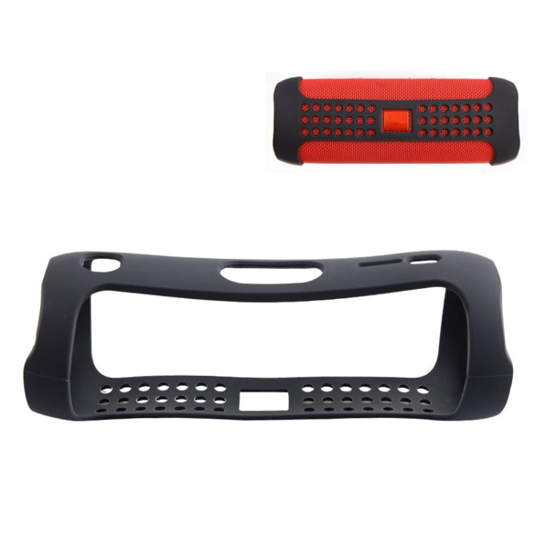 เคสซิลิโคนป้องกันลำโพงบลูทูธ JBA-F5 เป็นมิตรกับสิ่งแวดล้อมสำหรับ JBL Flip 5, สีดำ, แดง, น้ำเงินกรมท่า