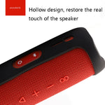 เคสซิลิโคนป้องกันลำโพงบลูทูธ JBA-F5 เป็นมิตรกับสิ่งแวดล้อมสำหรับ JBL Flip 5, สีดำ, แดง, น้ำเงินกรมท่า