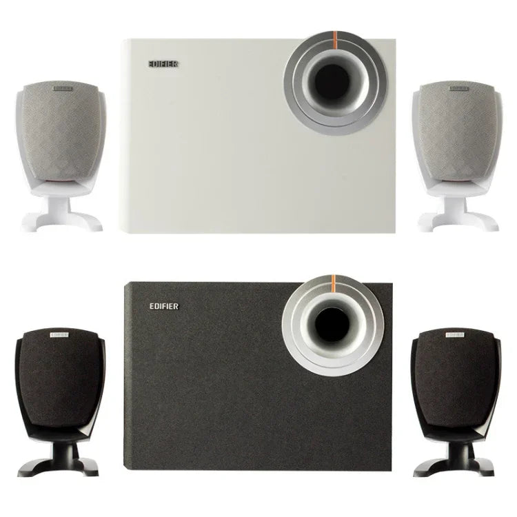 Edifier R201T06 Multimedia Computer Speakers, US Plug, R201T06 Black