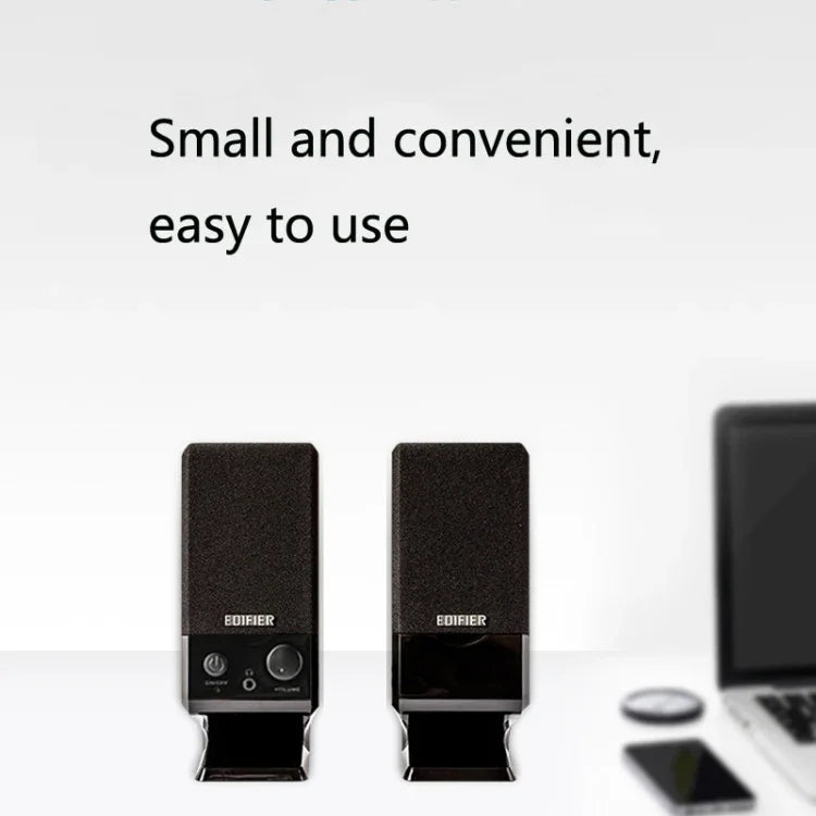 Edifier R10U Mini USB Laptop Speaker, R10U Black