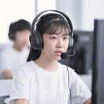 หูฟัง Edifier USB K5000 สำหรับสอบจำลอง เรียนออนไลน์ การฝึกอบรมด้วยปาก สายยาว 2.8 เมตร รุ่น K5000